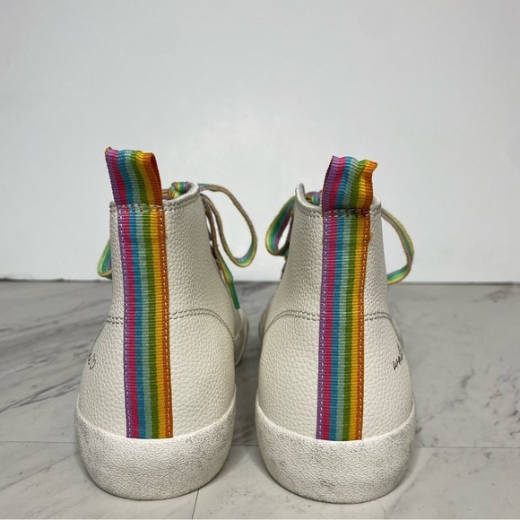 Dolce Vita Brycen Trevor Project High Top Sneaker 6 1/2 - Picture 3 of 15